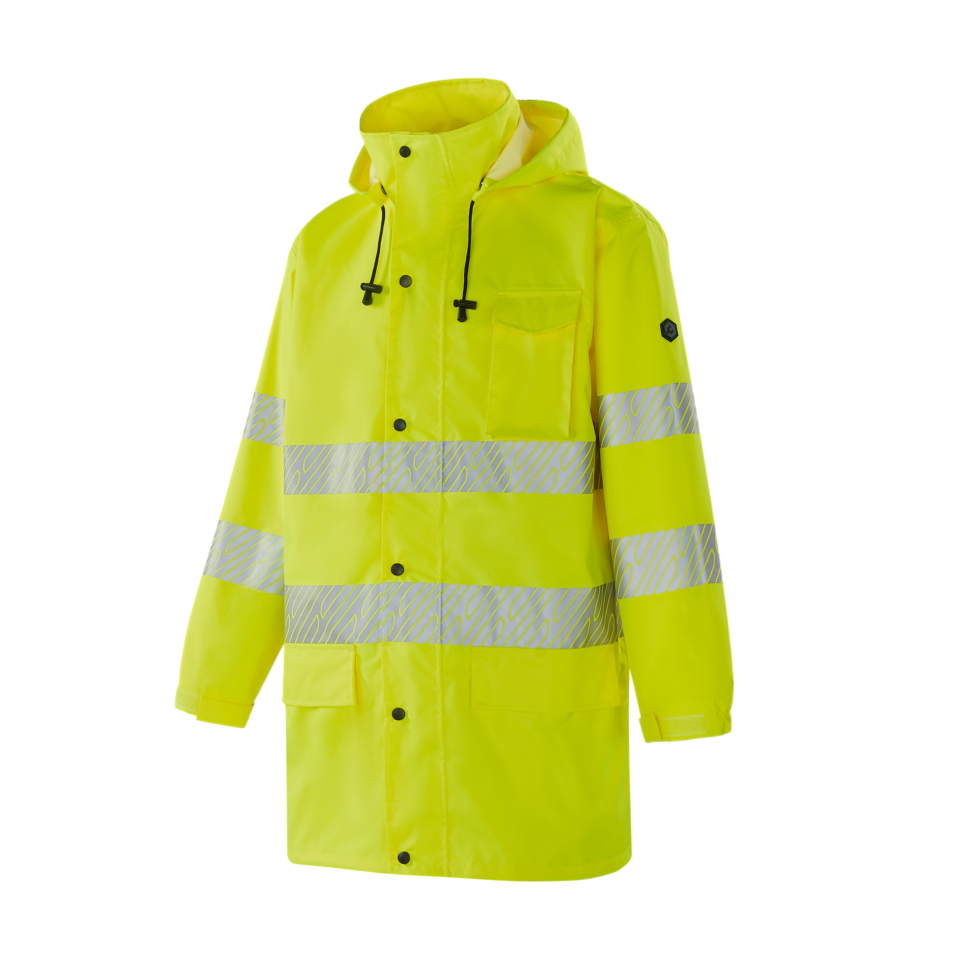 GRANADA - WR302 - Hi-vis Rain Jacket Class 3 - Werkvis