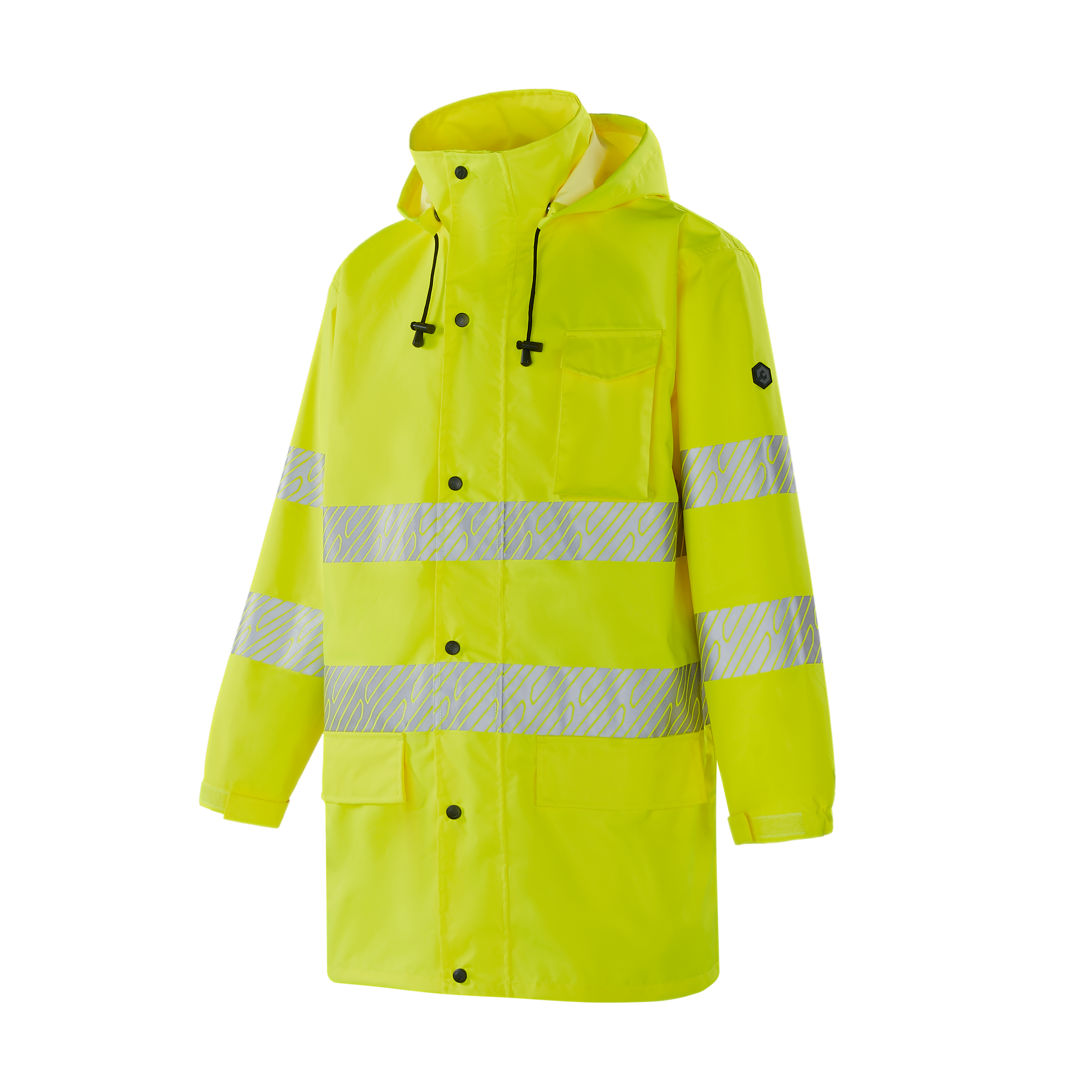 GRANADA - WR302 - Hi-vis Rain Jacket Class 3 - Werkvis