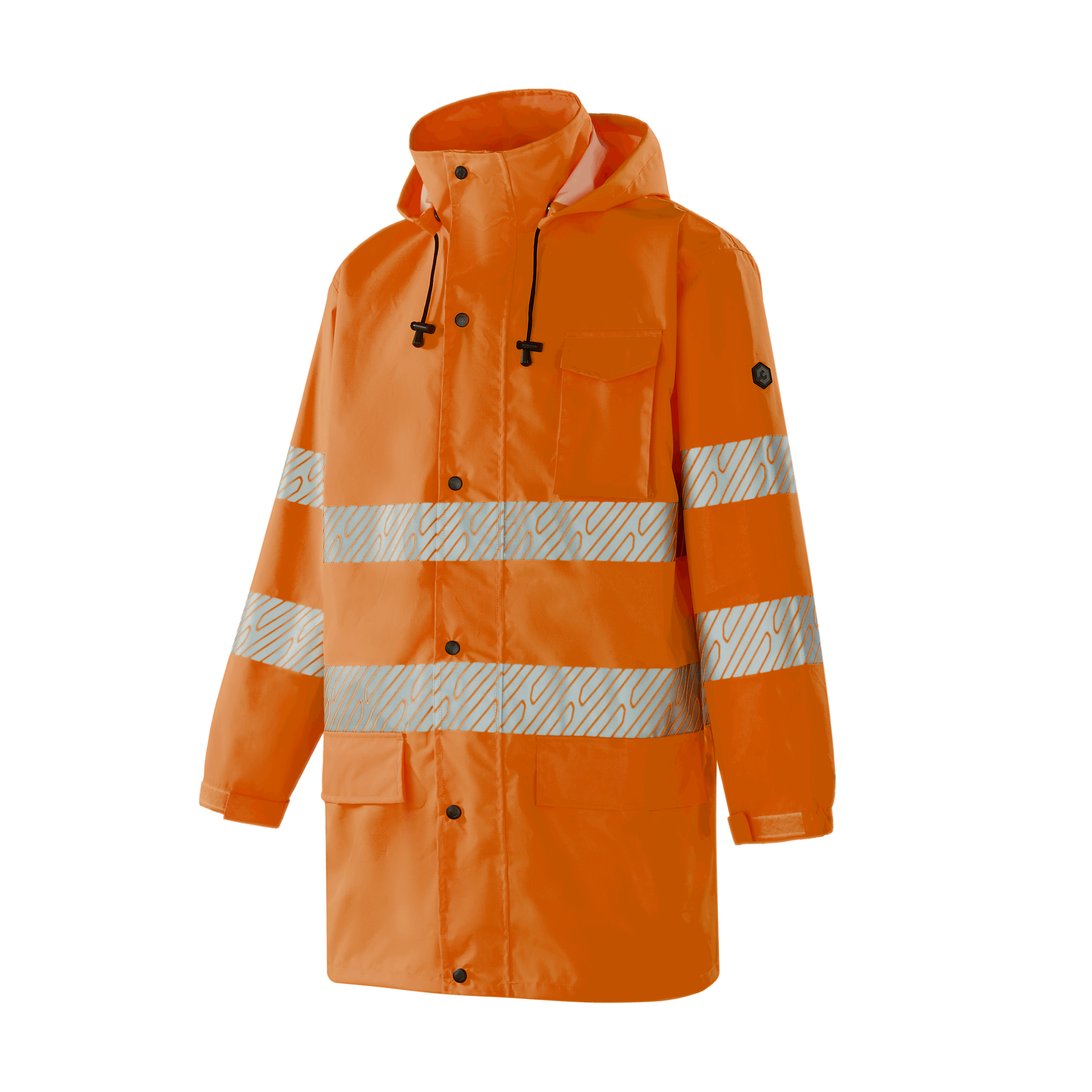 GRANADA - WR302 - Hi-vis Rain Jacket Class 3 - Werkvis