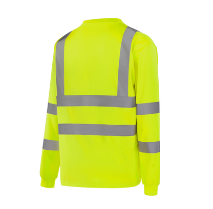 LEIPZIG- WT301 - Hi-vis long sleeve T-shirt - Werkvis