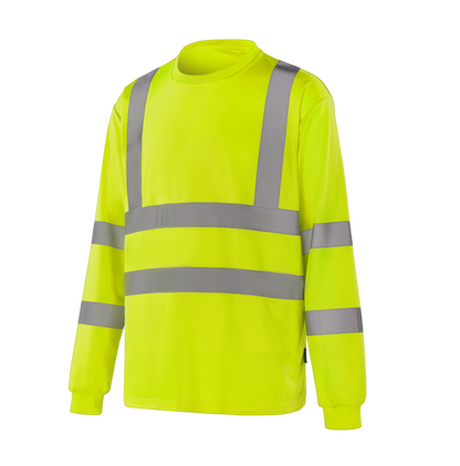 LEIPZIG- WT301 - Hi-vis long sleeve T-shirt - Werkvis