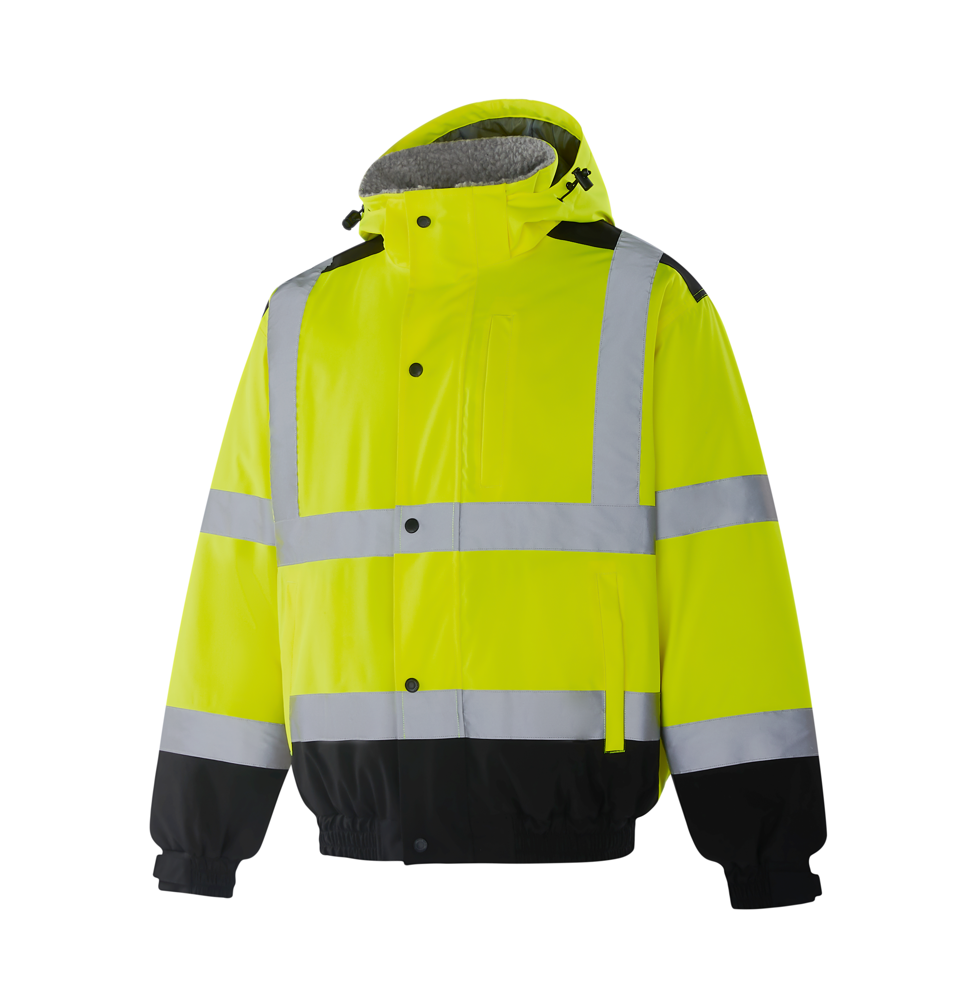 LUBECK - WJ302 - Hi-vis Winter Bomber - Werkvis