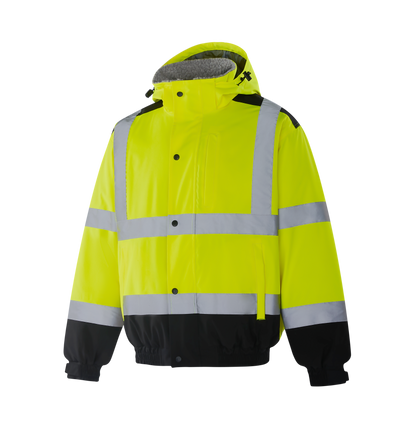 LUBECK - WJ302 - Hi-vis Winter Bomber - Werkvis
