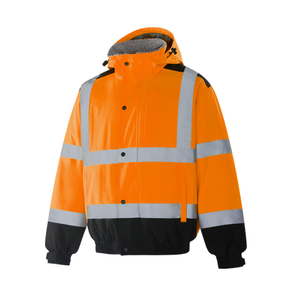 LUBECK - WJ302 - Hi-vis Winter Bomber - Werkvis