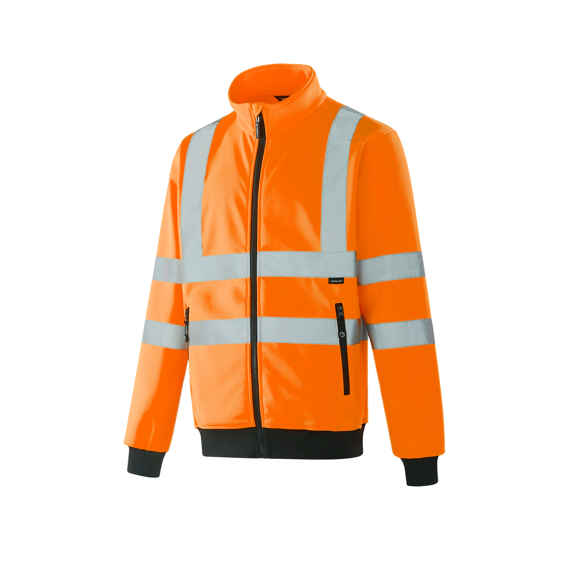 POZNAN - WF301 - Hi-vis Zipper Sweatshirt - Werkvis