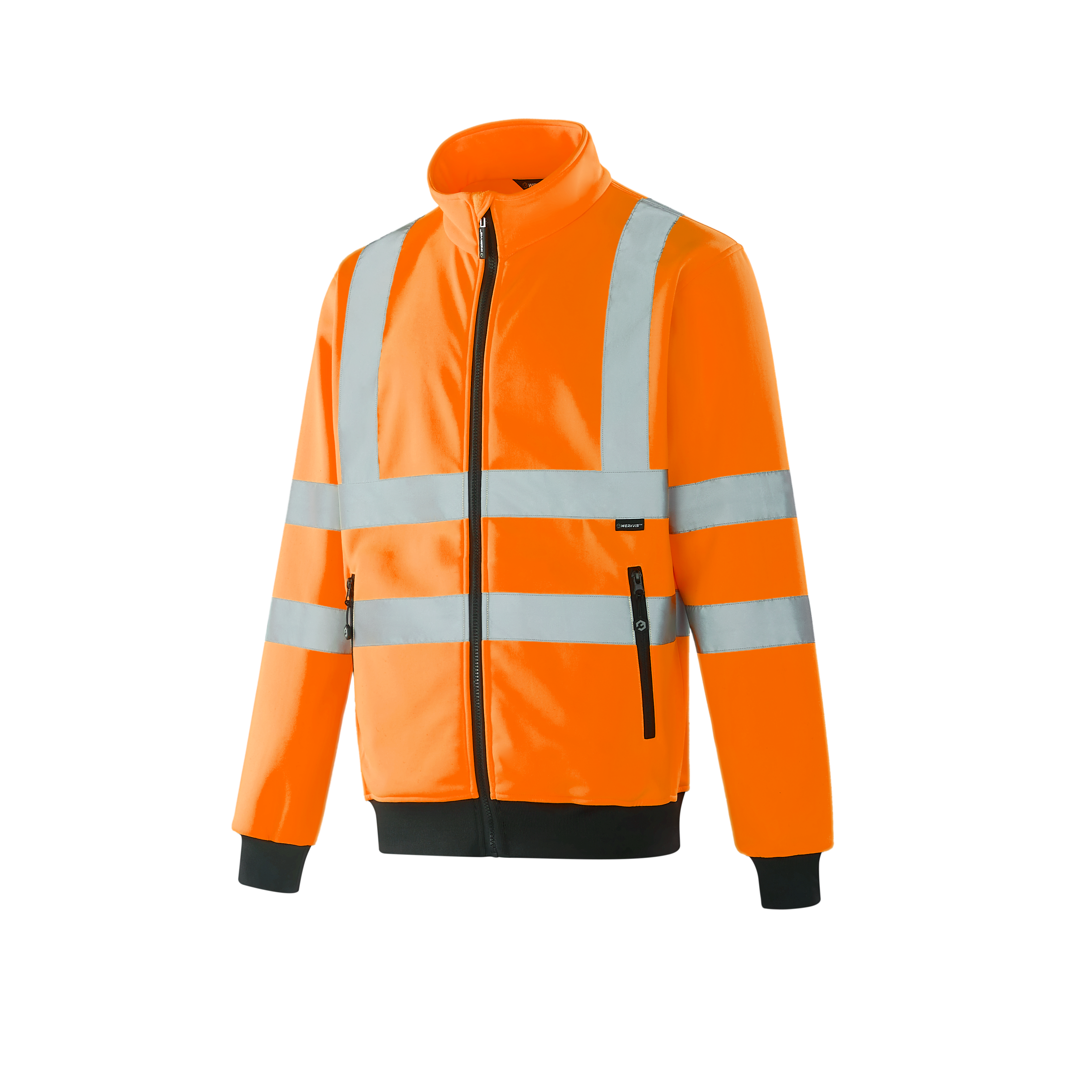POZNAN - WF301 - Hi-vis Zipper Sweatshirt - Werkvis