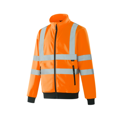 POZNAN - WF301 - Hi-vis Zipper Sweatshirt - Werkvis