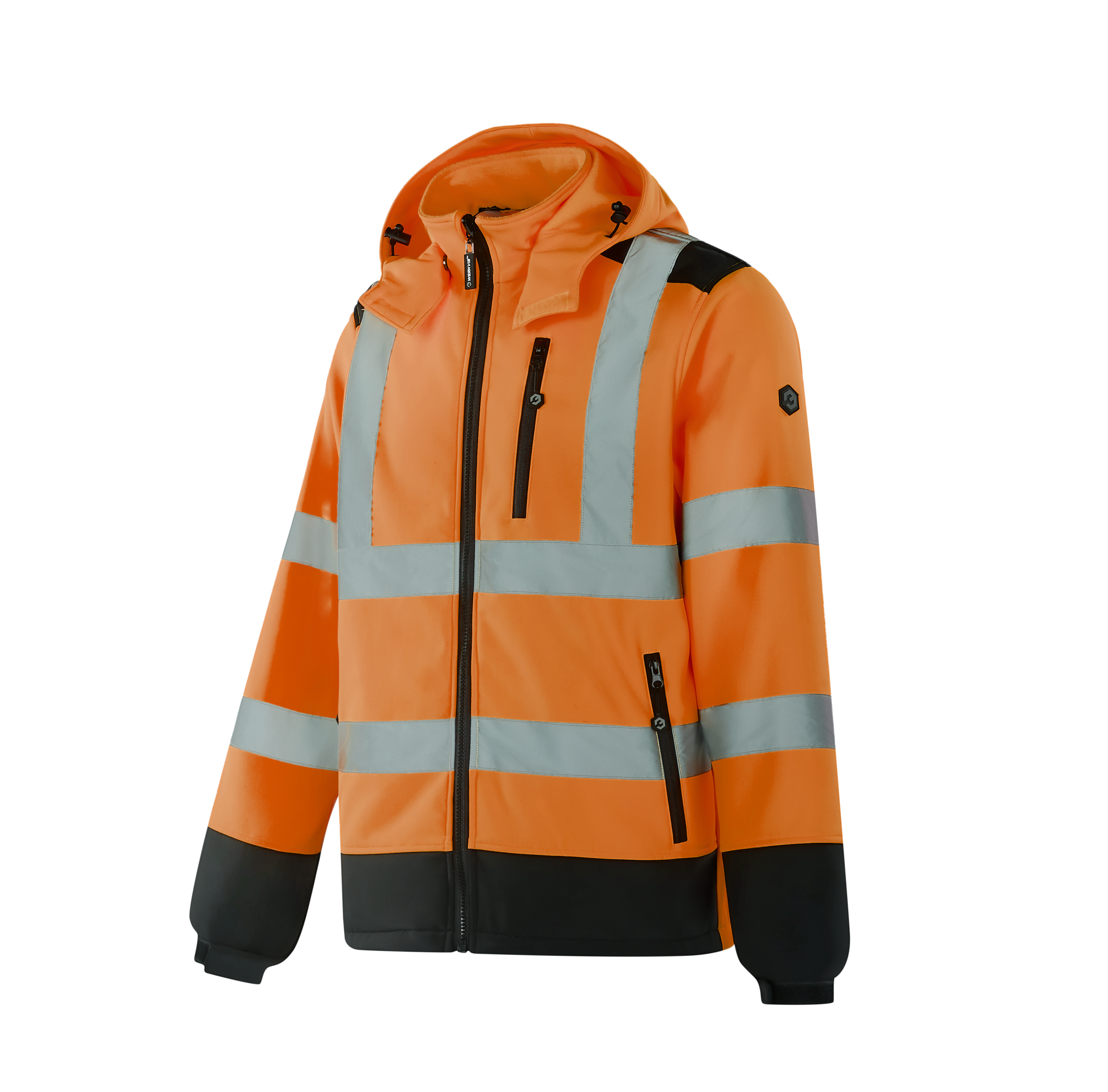 UTRECH- WS301 - Hi-vis Softshell Jacket - Werkvis