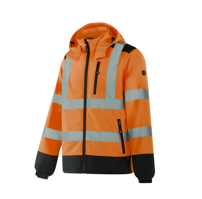 UTRECH- WS301 - Hi-vis Softshell Jacket - Werkvis